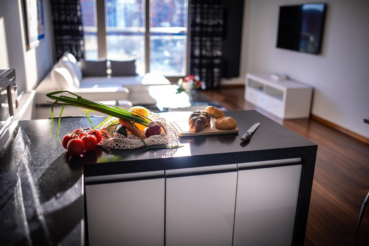 Apartament Amber Centrum Z Basenem Apartment Gdansk Luaran gambar