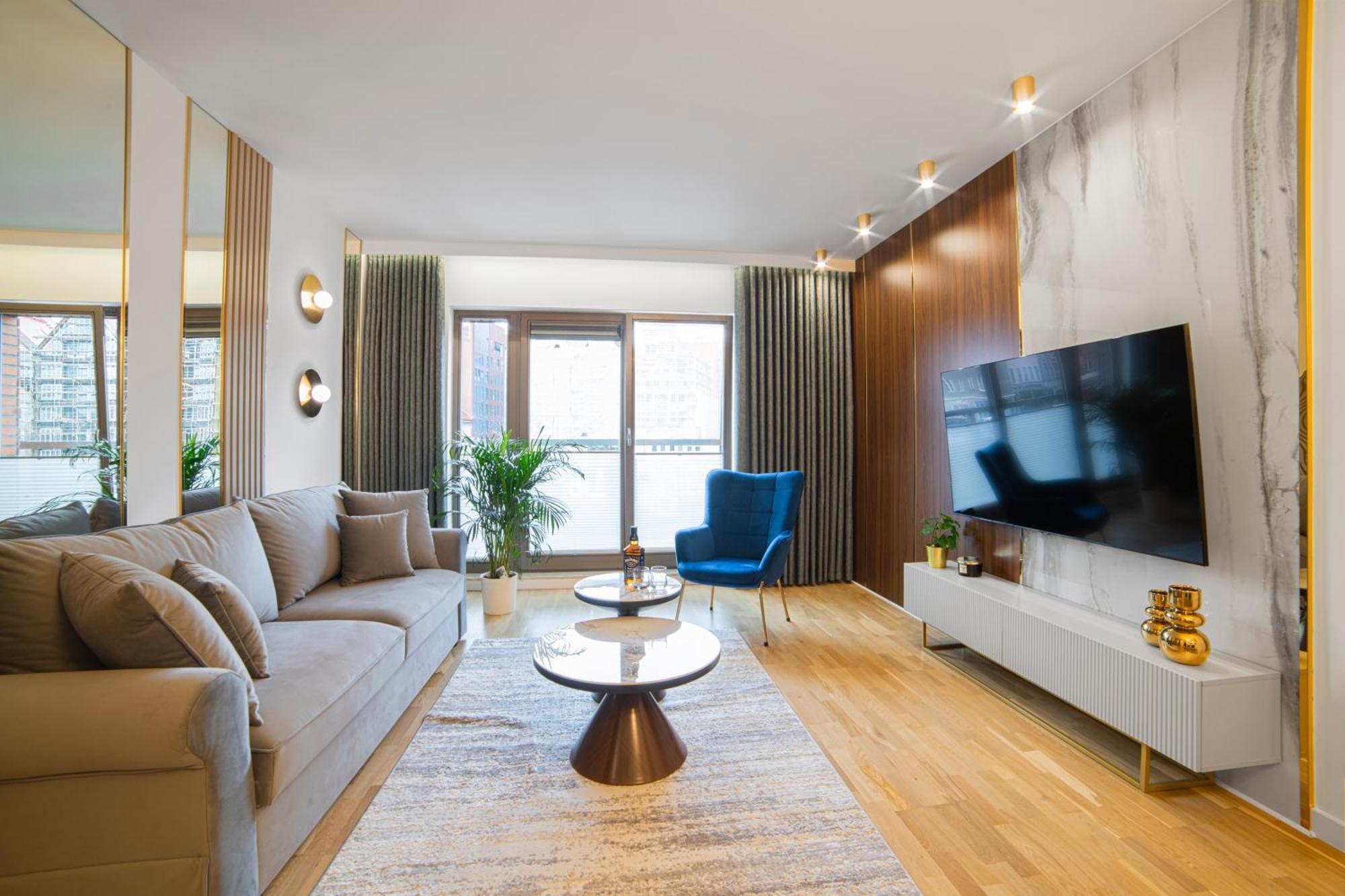 Apartament Amber Centrum Z Basenem Apartment Gdansk Luaran gambar