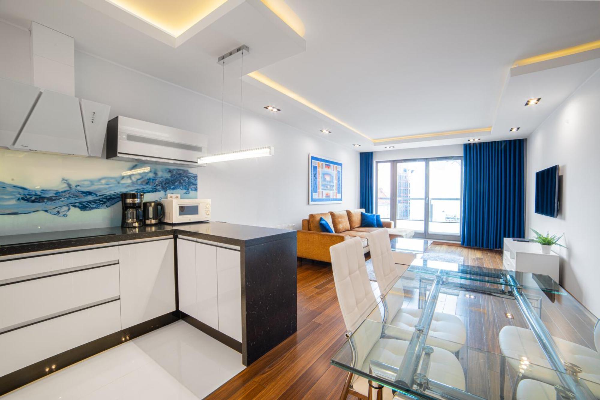 Apartament Amber Centrum Z Basenem Apartment Gdansk Luaran gambar